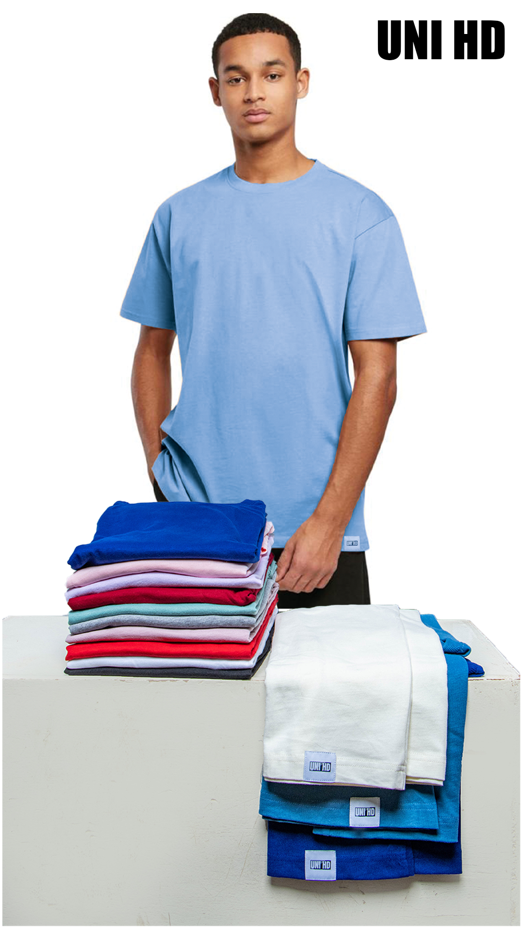 T-Shirt Supérieur Super Doux