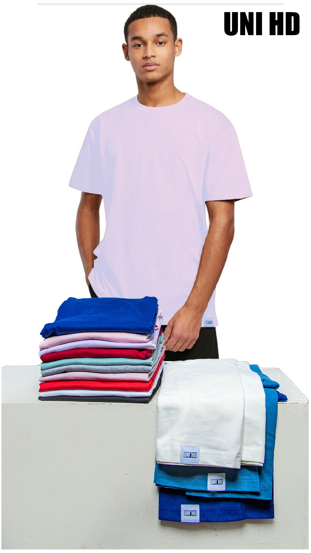 T-Shirt Supérieur Super Doux