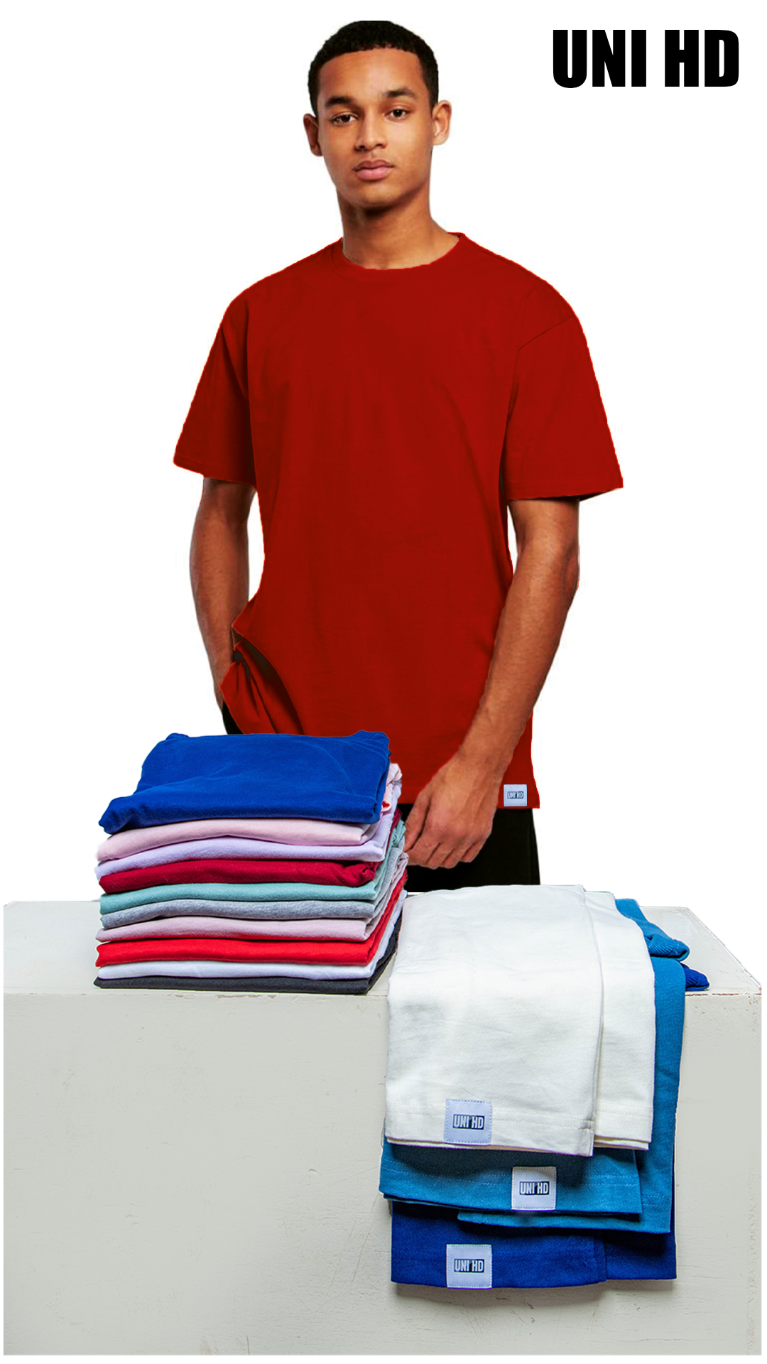 T-Shirt Supérieur Super Doux
