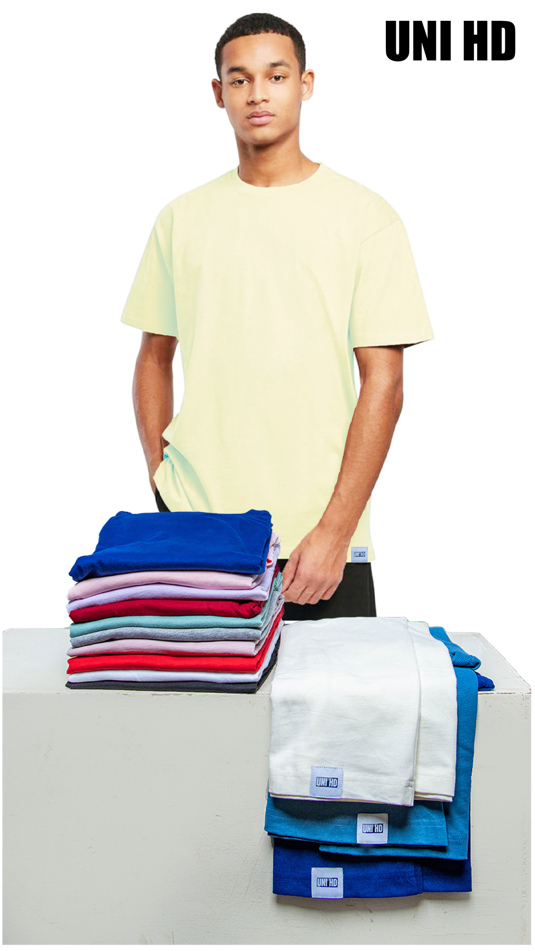 T-Shirt Supérieur Super Doux